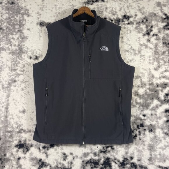 North Face Apex Bionic 2 Vest Mens Size Extra Large Black Full Zip Outdoors Hike - Picture 1 of 16